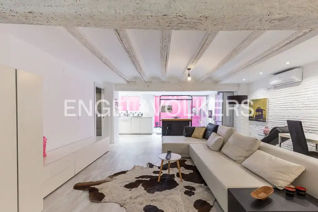 Sala de estar de Piso en venta en Valencia con Aire acondicionado, Calefacción y Terraza