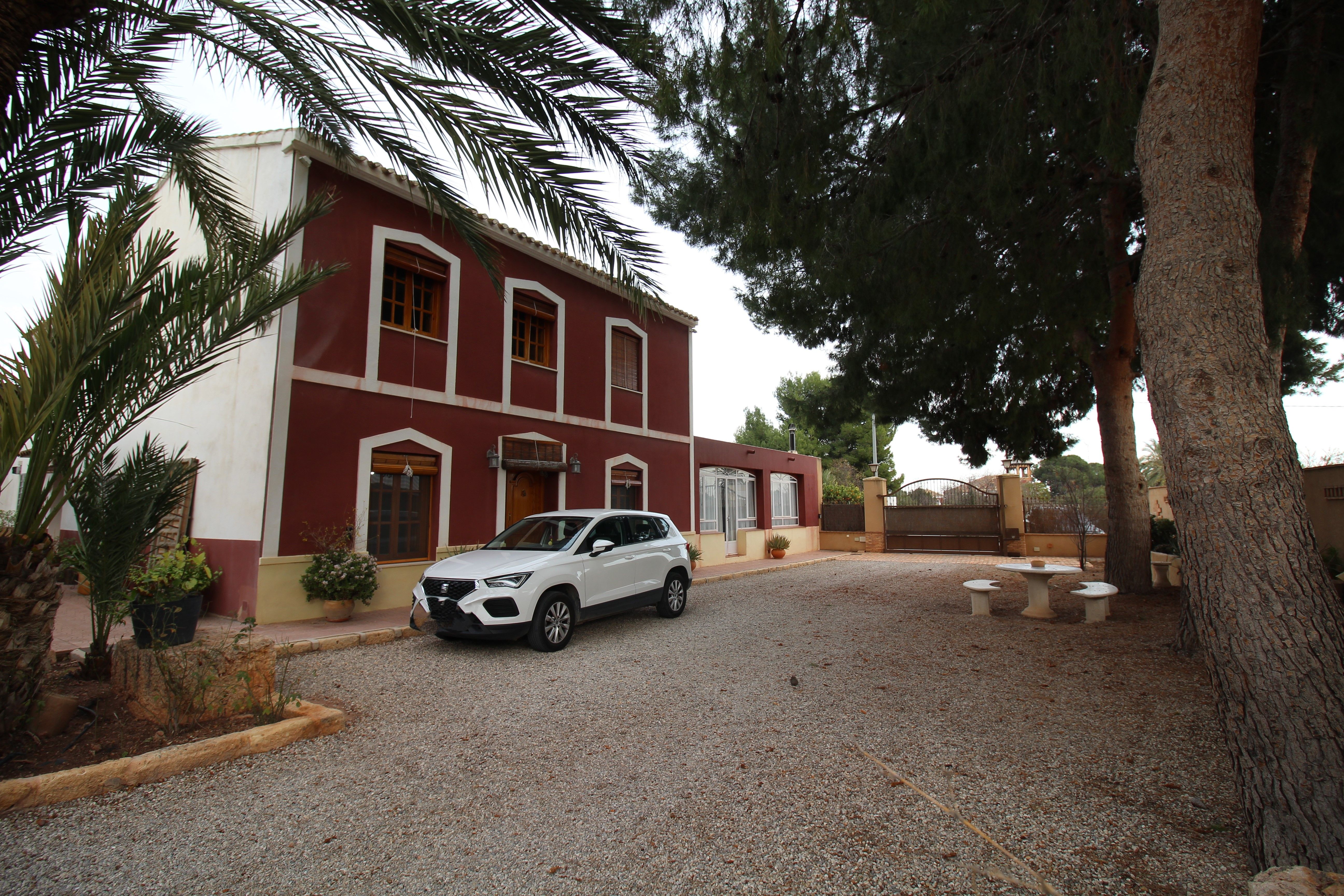 Exterior view of Country house for sale in Totana  with Heating, Private garden and Swimming Pool