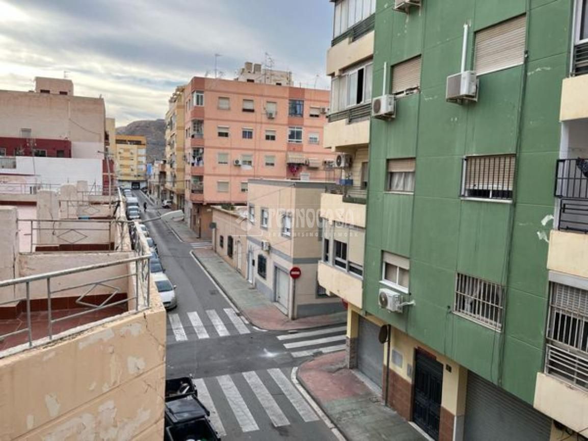 Exterior view of Flat for sale in  Almería Capital  with Heating