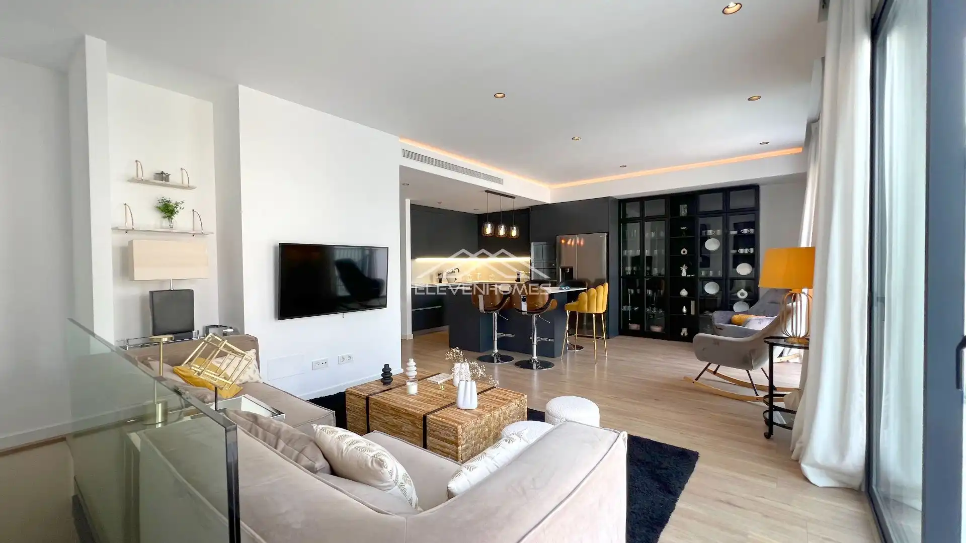Sala de estar de Dúplex en venta en  Palma de Mallorca con Aire acondicionado, Calefacción y Piscina