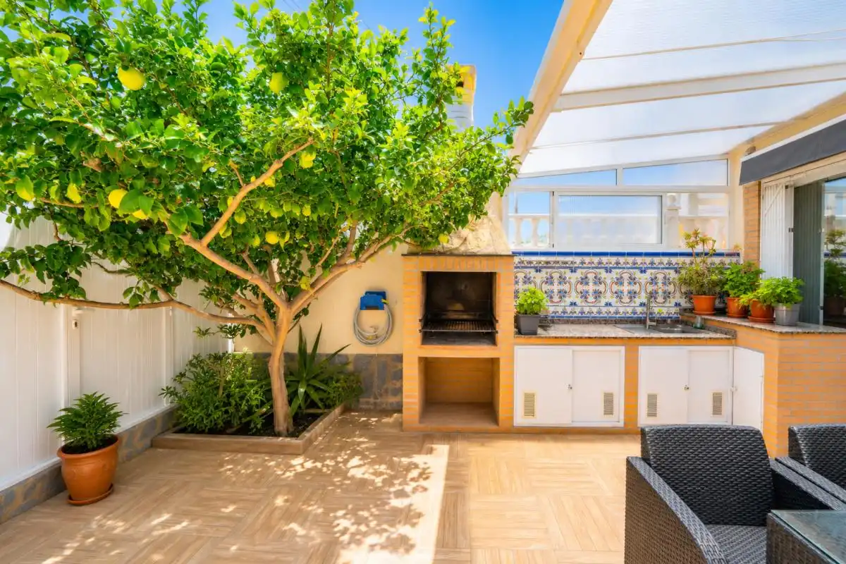 Terraza de Casa adosada en venta en Torrevieja con Calefacción
