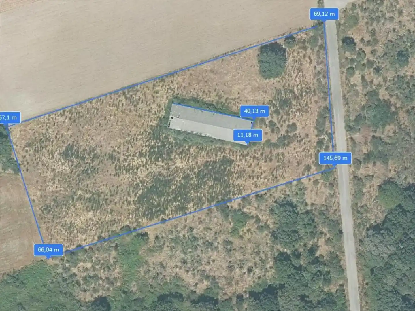 Finca rústica en venta en Os Blancos 
