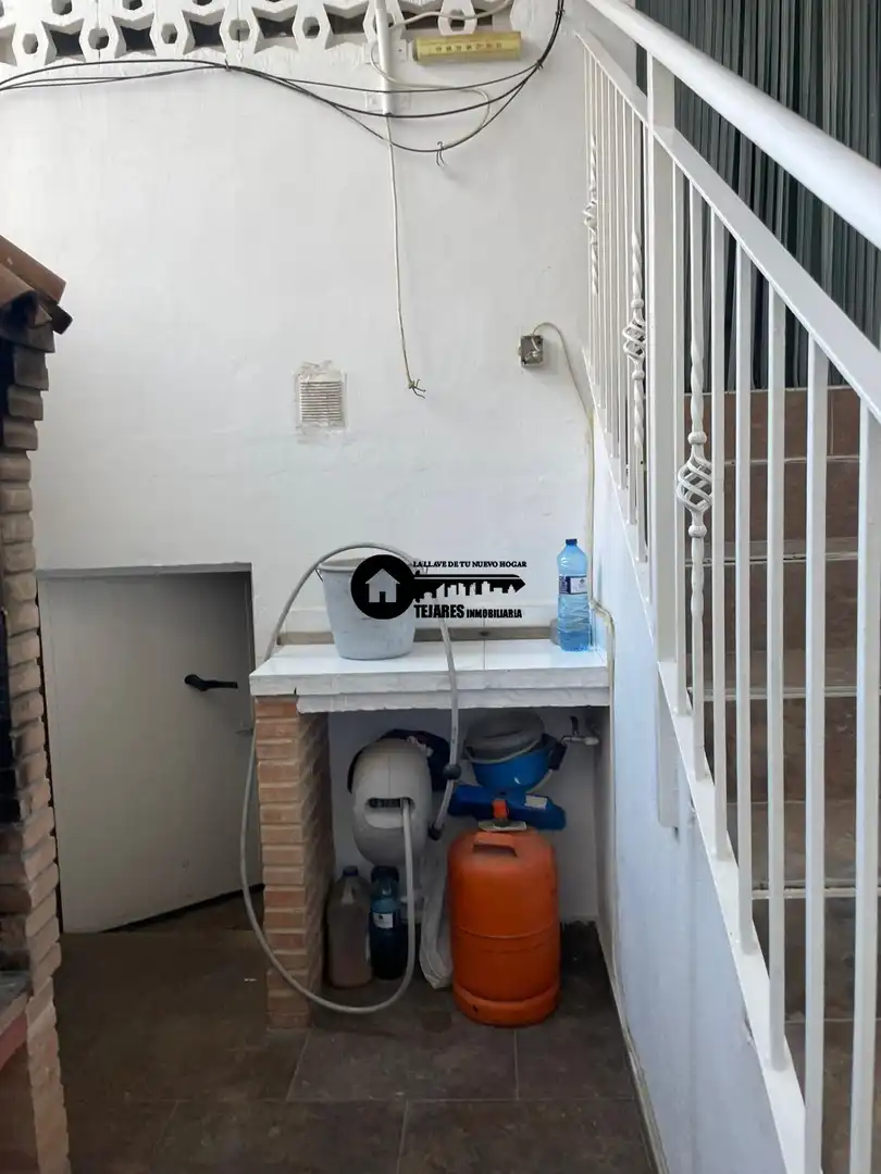 Terraza de Casa adosada en venta en Albacete con Aire acondicionado, Calefacción y Jardín privado