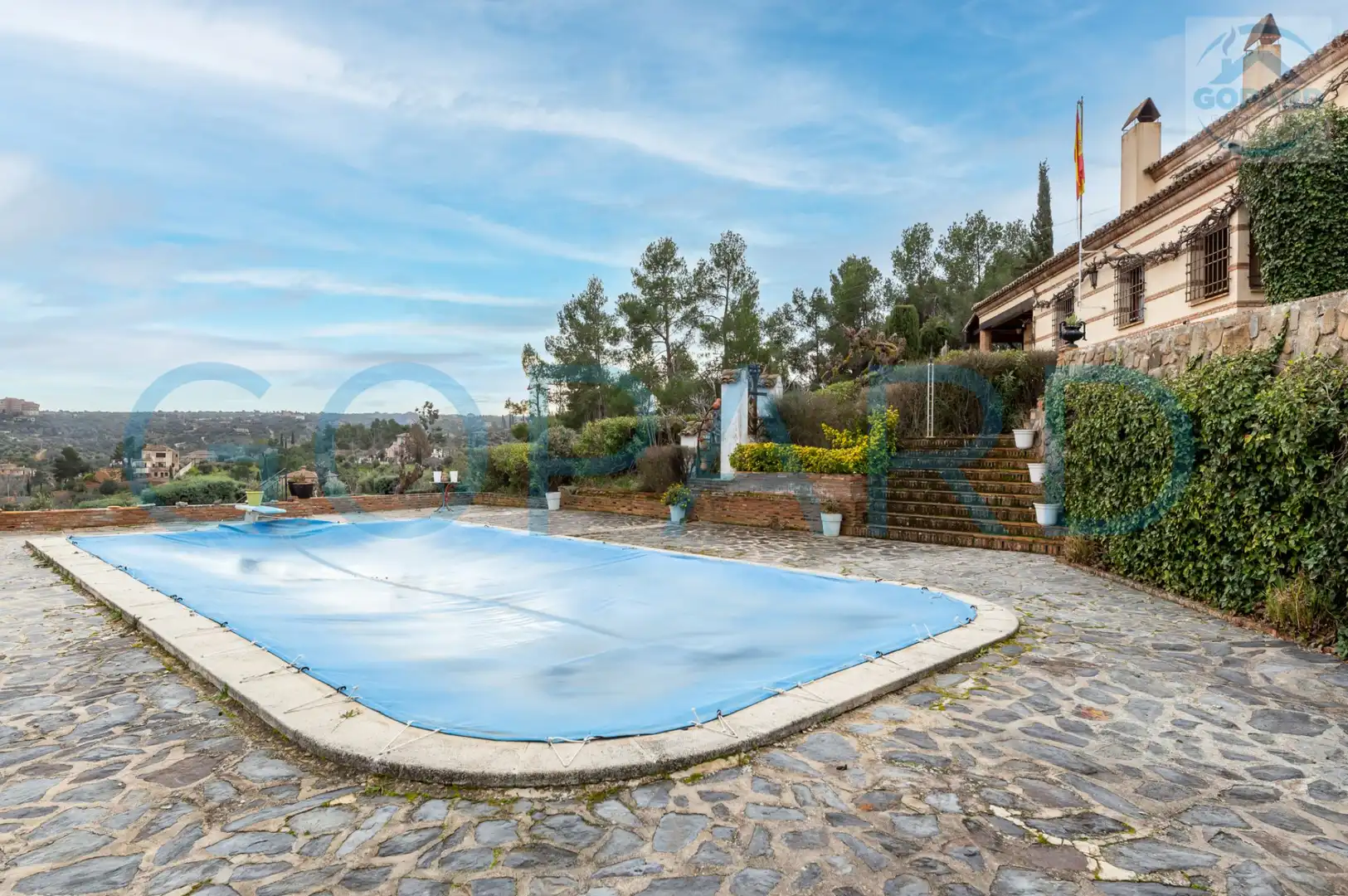 Swimming pool of Houses for sale in Toledo  with Heating, Private garden and Terrace