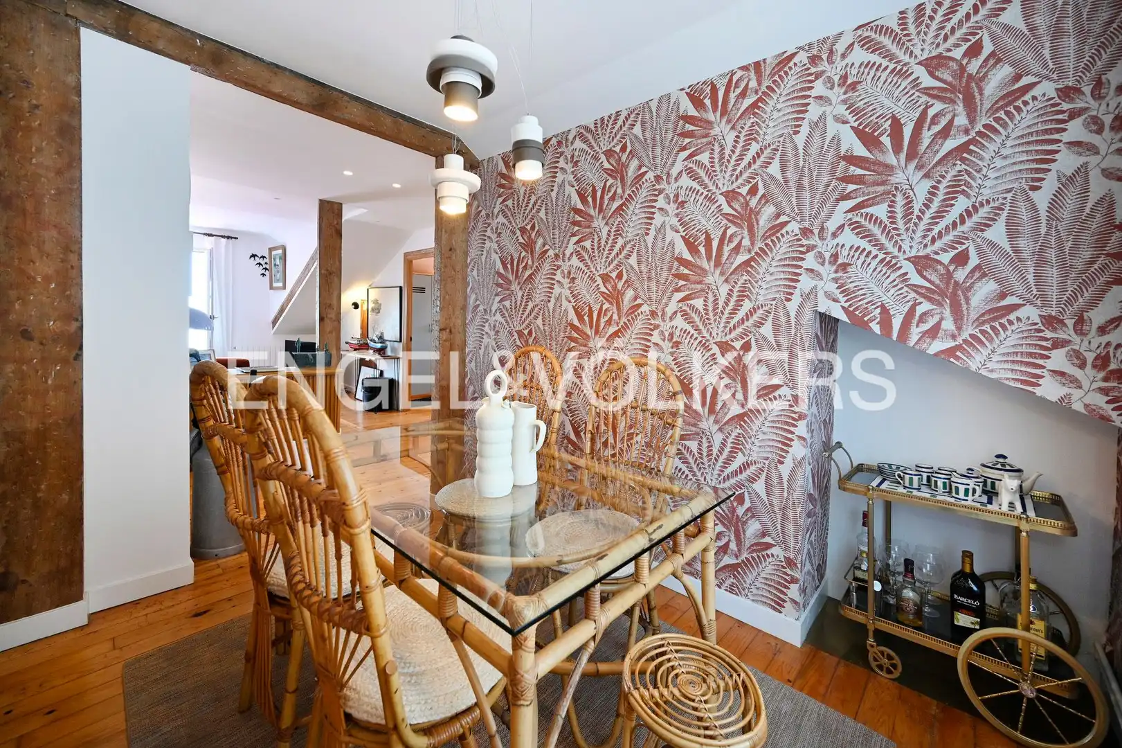 Dining room of Attic for sale in Santander  with Heating, Furnished and Balcony