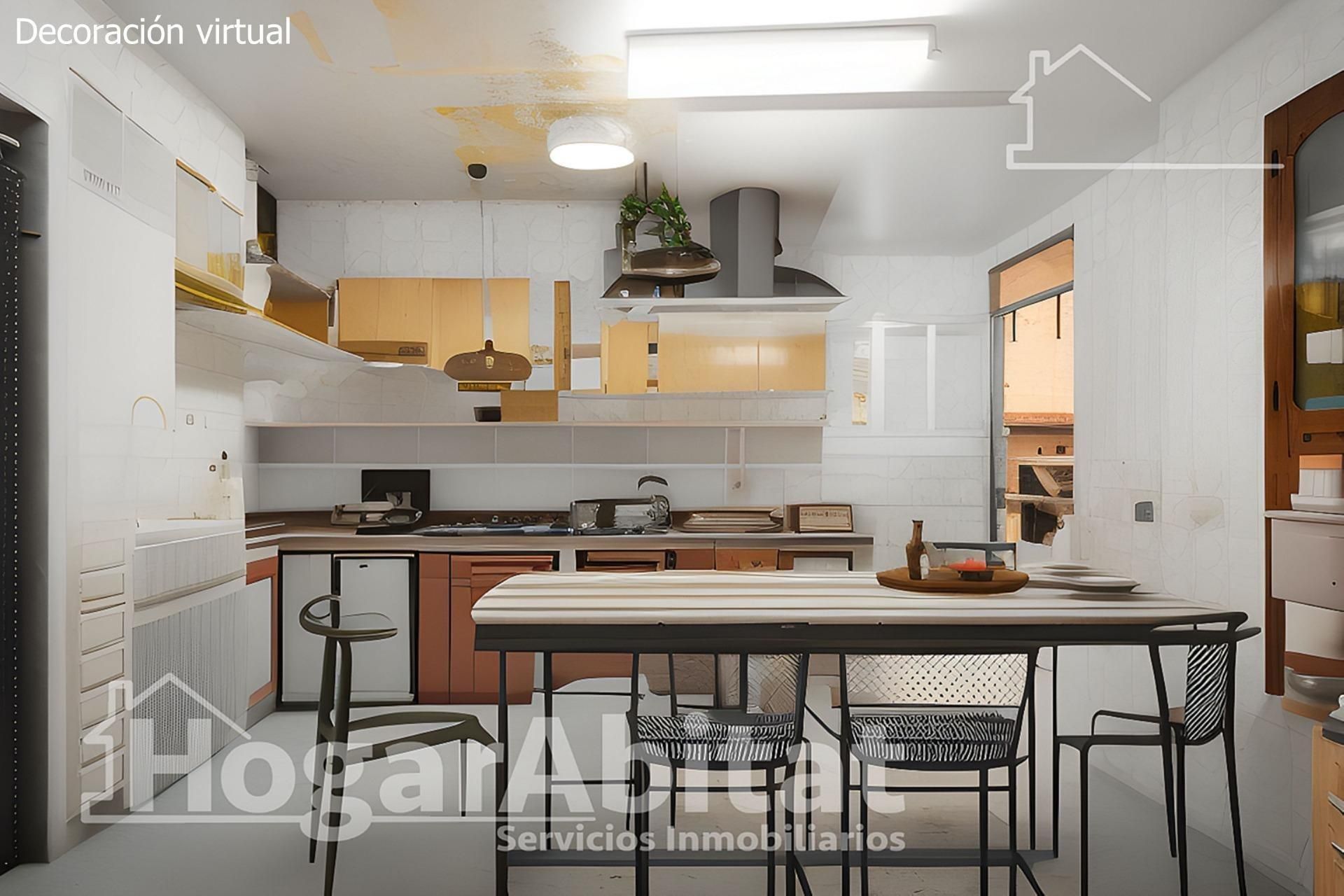 Cuina de Casa o xalet en venda en Palma de Gandia amb Terrassa, Traster i Balcó