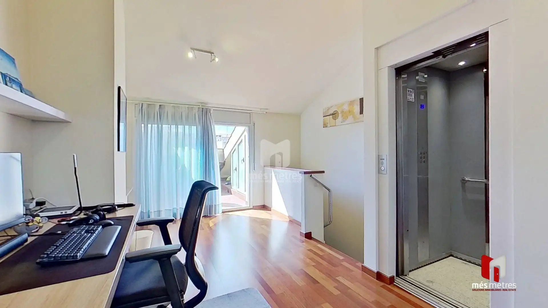 Balcony of Houses for sale in El Masnou  with Heating, Private garden and Storage room