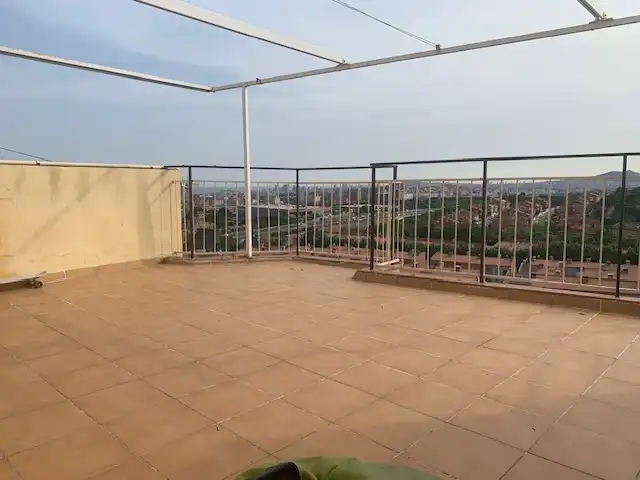 Terrasse von Dachboden zum Verkauf in Badalona mit Klimaanlage, Heizung und Terrasse