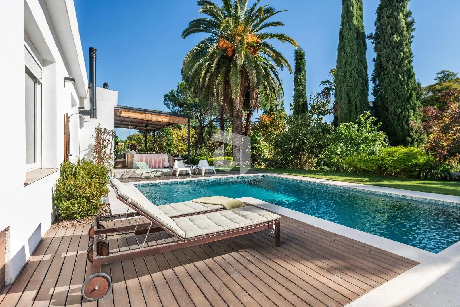 Jardín de Casa o chalet en venta en Pozuelo de Alarcón con Aire acondicionado, Calefacción y Terraza
