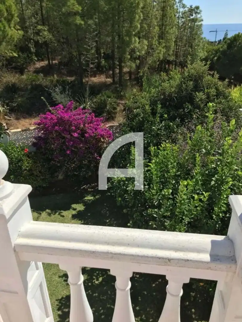 Jardí de Casa o xalet de lloguer en Mijas amb Aire condicionat, Calefacció i Piscina