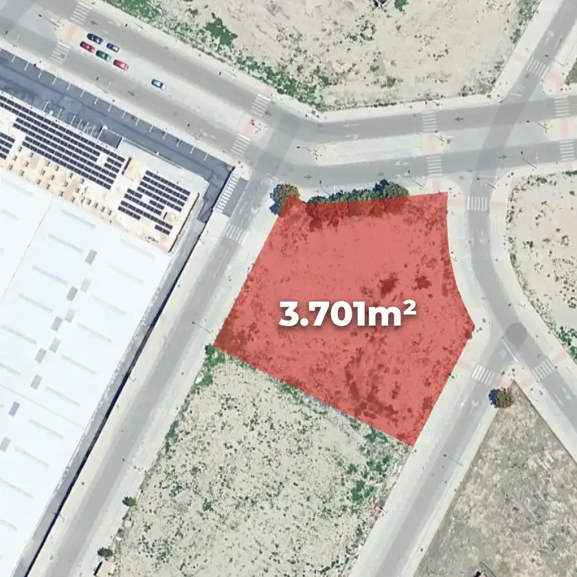 Industrial land for rent in Granada