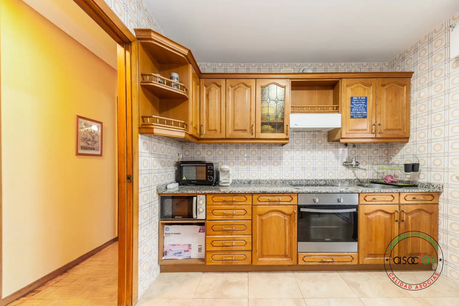 Cocina de Piso en venta en Gijón  con Parquet y Trastero
