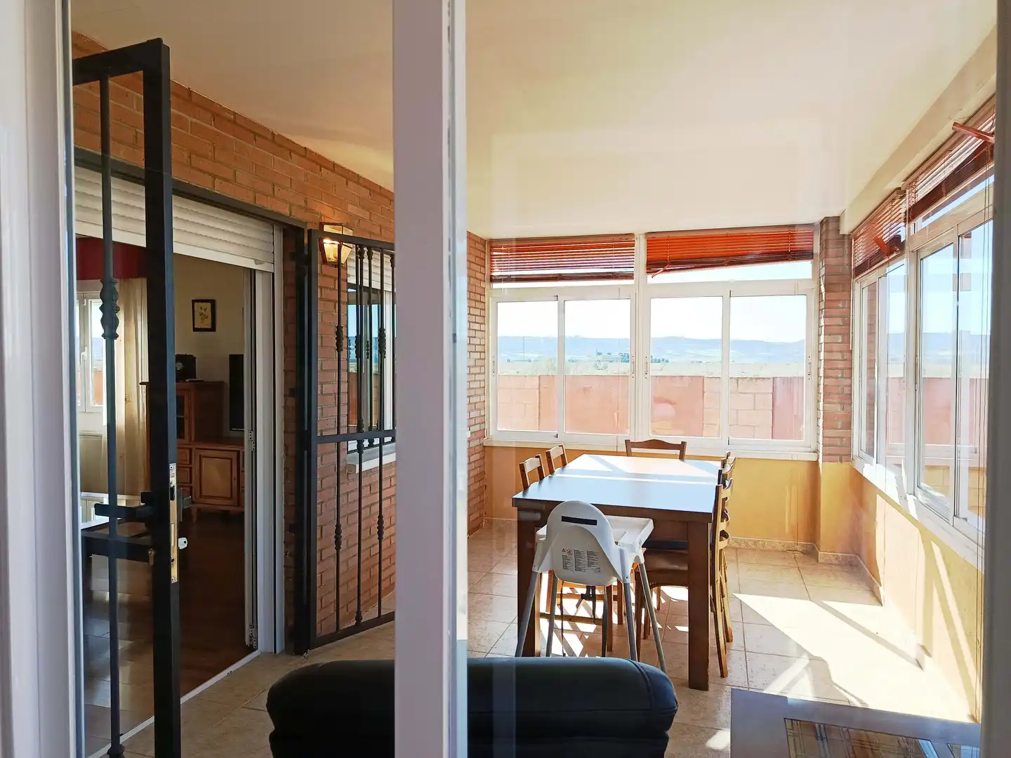 Dining room of Houses for sale in Meco  with Air Conditioner, Heating and Terrace