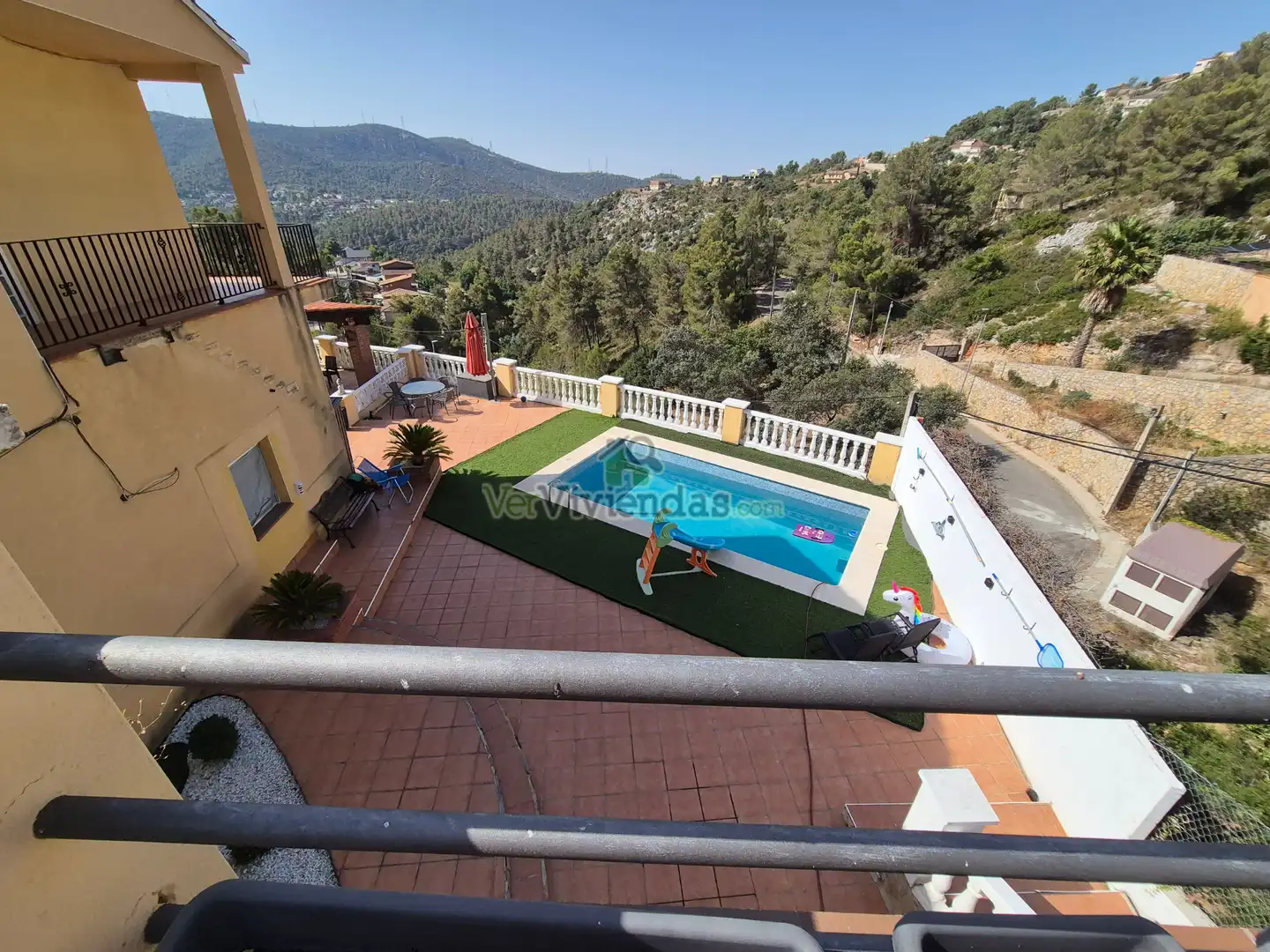 Piscina de Casa o chalet en venta en Olesa de Bonesvalls con Aire acondicionado, Calefacción y Jardín privado