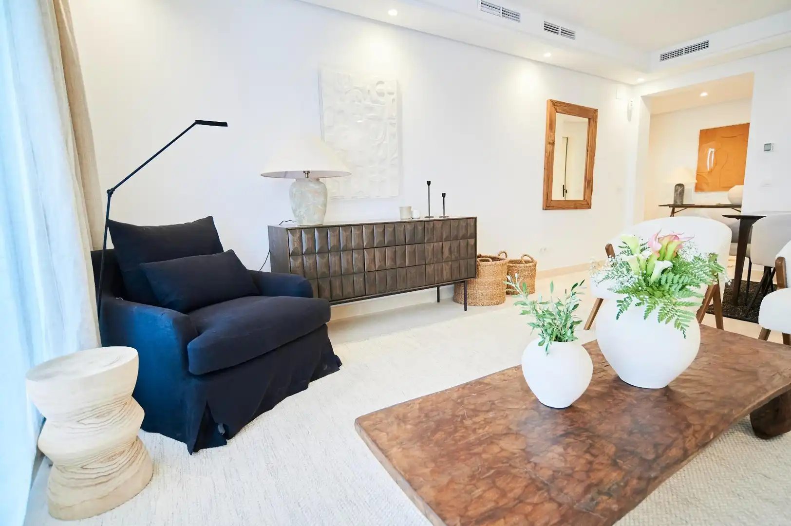 Sala de estar de Apartamento en venta en Marbella con Jardín privado, Terraza y Trastero