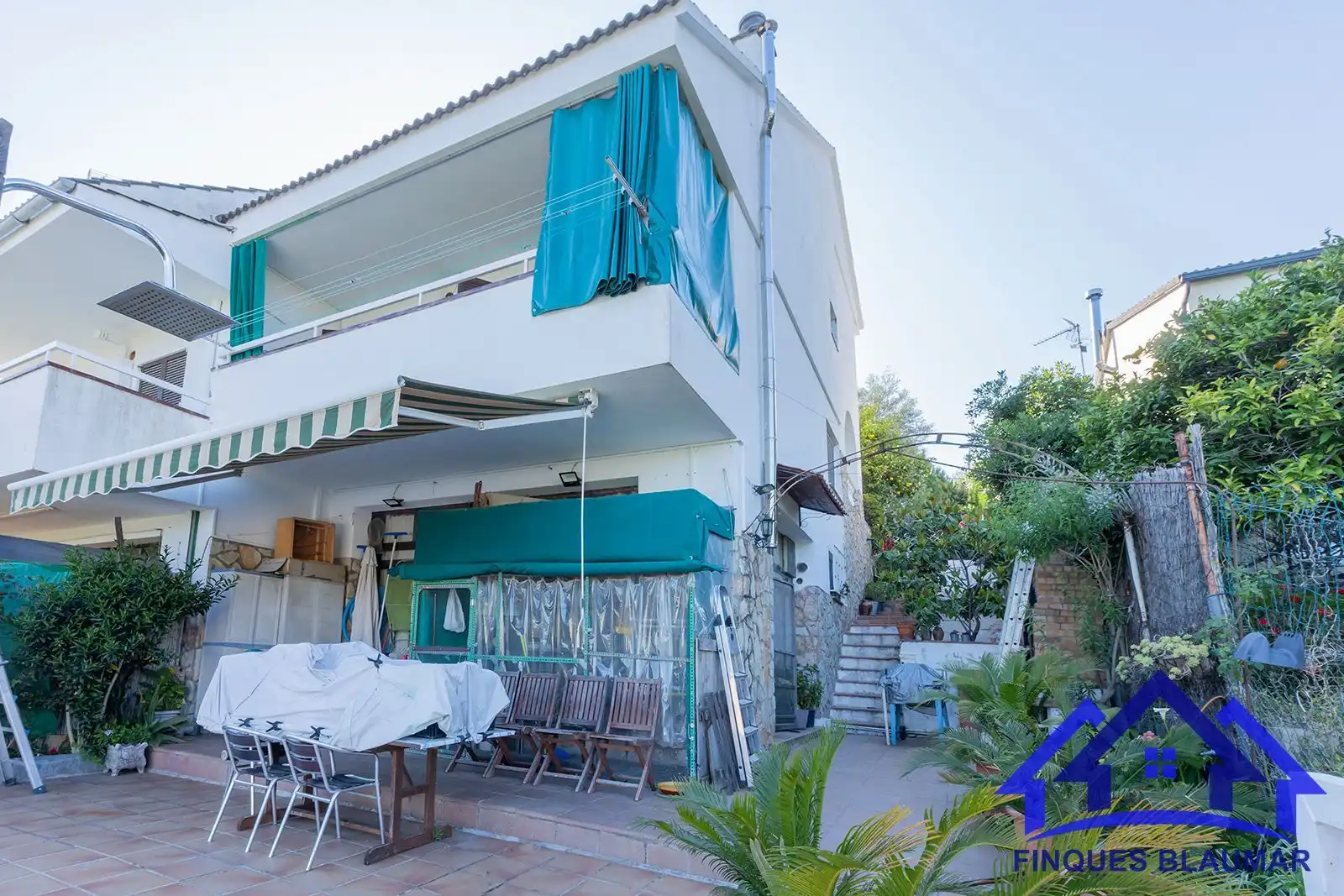 Vista exterior de Casa o xalet en venda en Sant Iscle de Vallalta amb Aire condicionat, Calefacció i Jardí privat