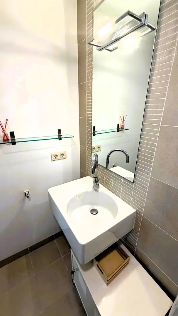 Baño de Piso de alquiler en Valencia con Aire acondicionado, Calefacción y Parquet