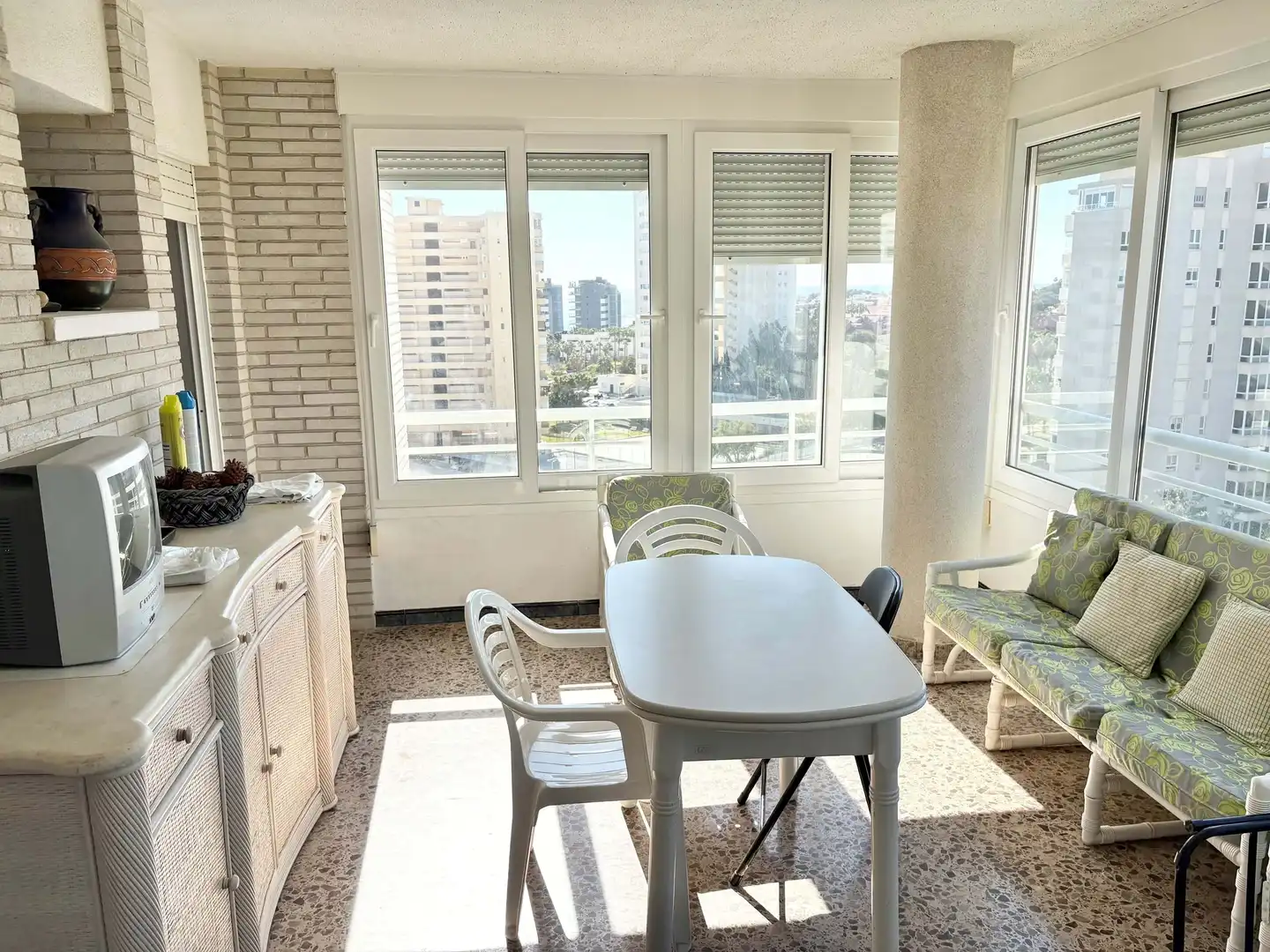 Terraza de Piso en venta en Alicante / Alacant con Aire acondicionado, Trastero y Piscina