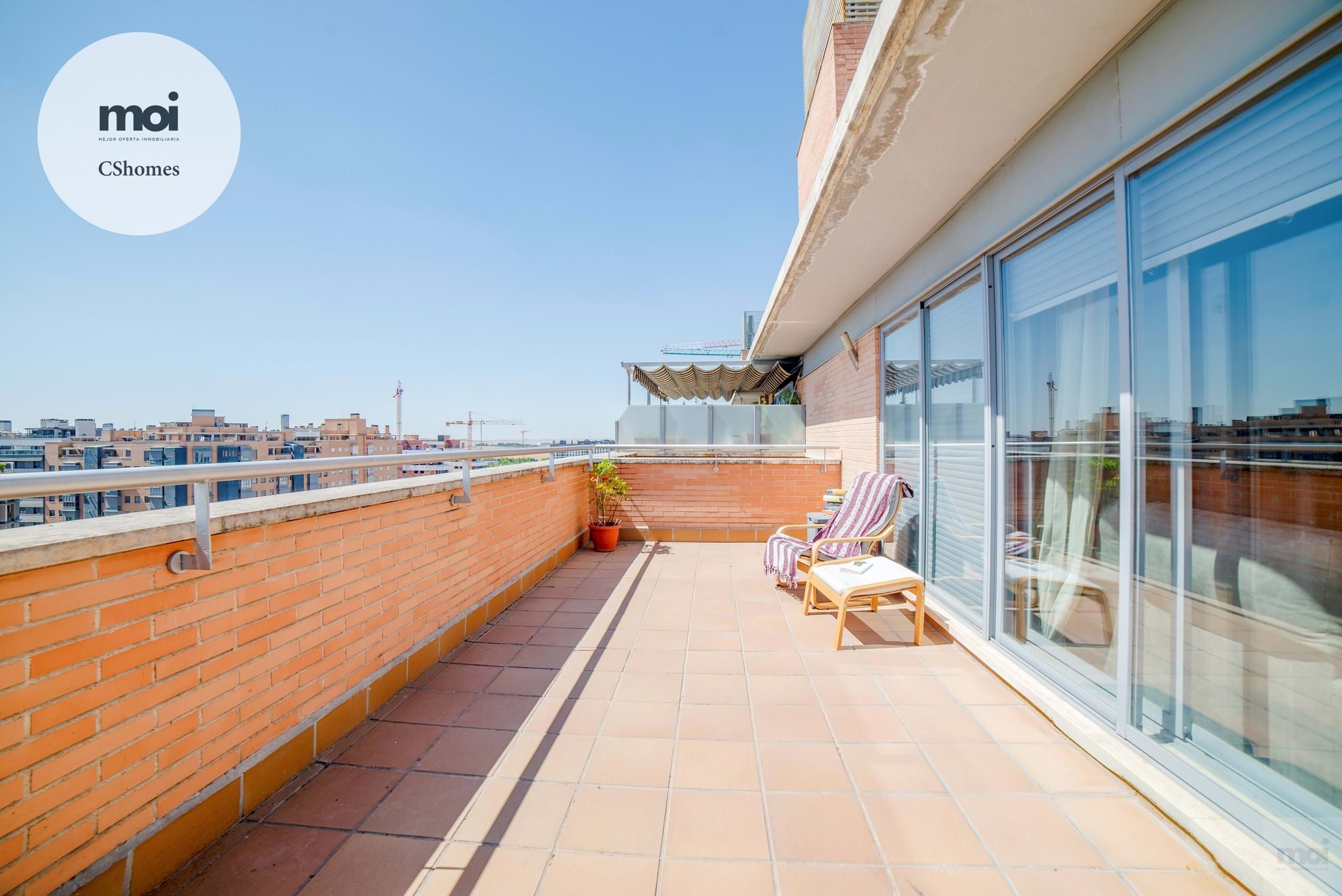 Terraza de Ático en venta en  Madrid Capital con Aire acondicionado, Calefacción y Terraza