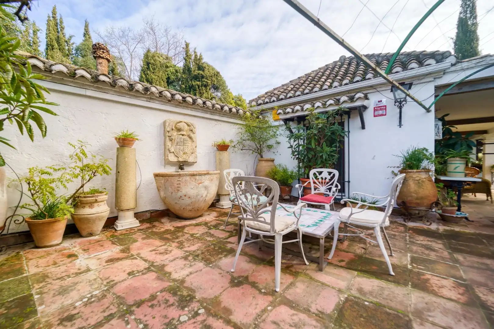 Terraza de Casa o chalet en venta en Granada con Aire acondicionado, Calefacción y Jardín privado
