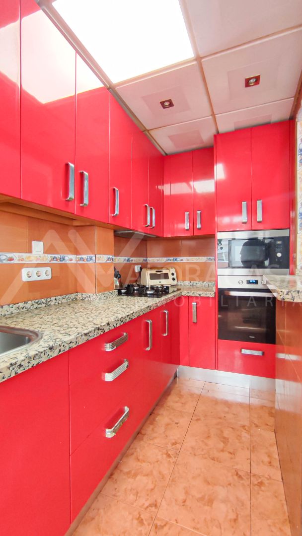 Kitchen of Flat for sale in Málaga Capital  with Air Conditioner and Terrace