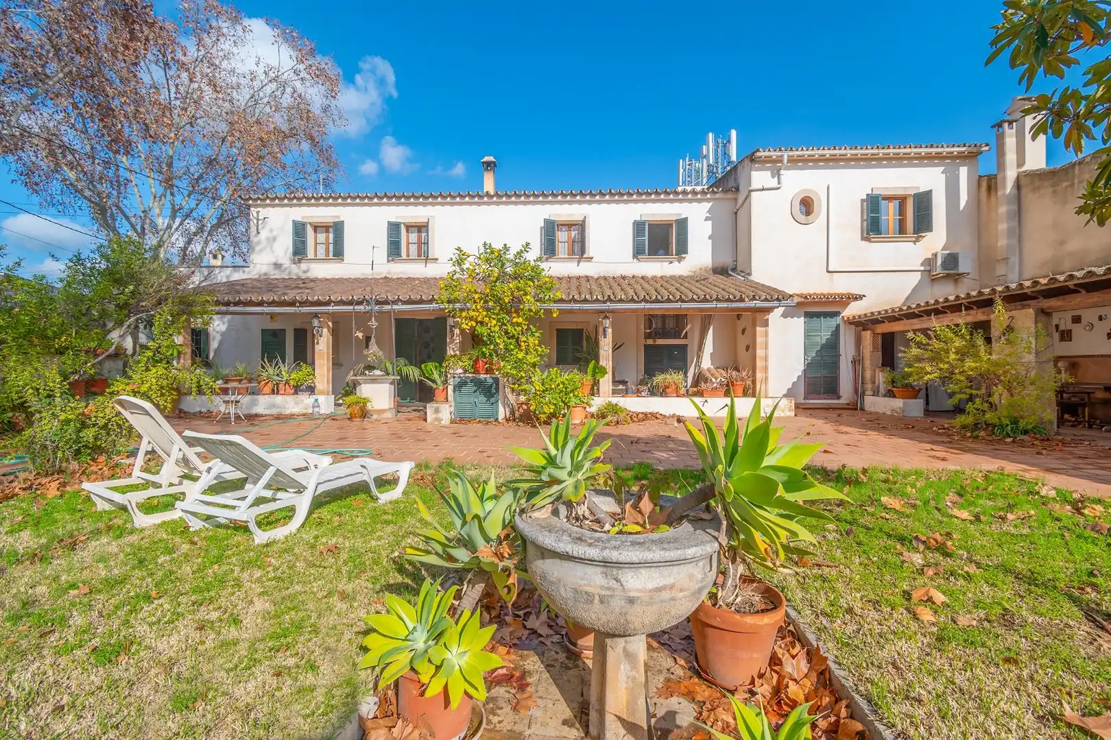 Jardí de Casa o xalet en venda en  Palma de Mallorca amb Calefacció, Jardí privat i Terrassa