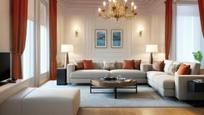 Living room of Flat for sale in  Barcelona Capital  with Heating, Terrace and Balcony