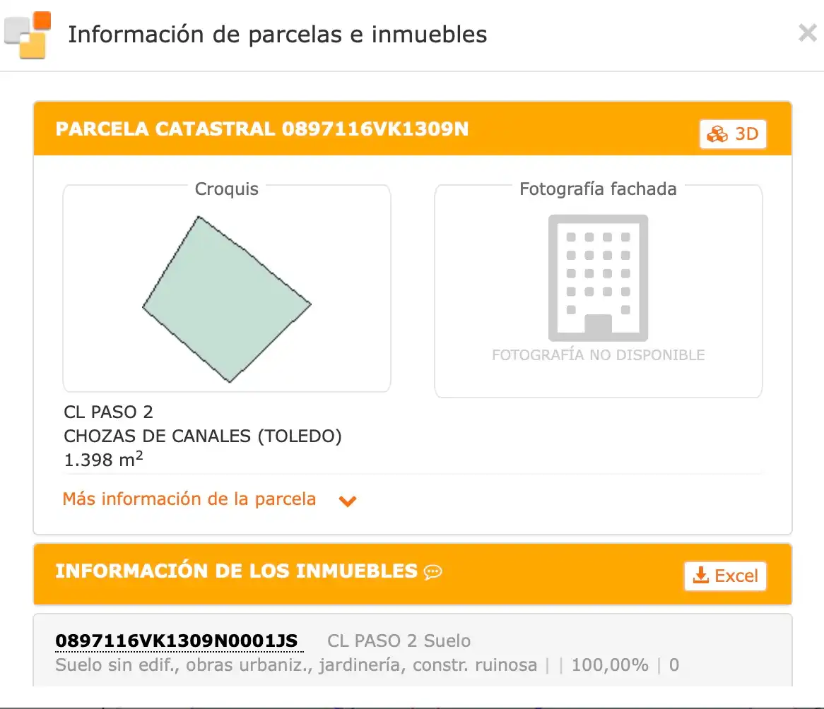 Terreny residencial en venda a Calle Paso 2