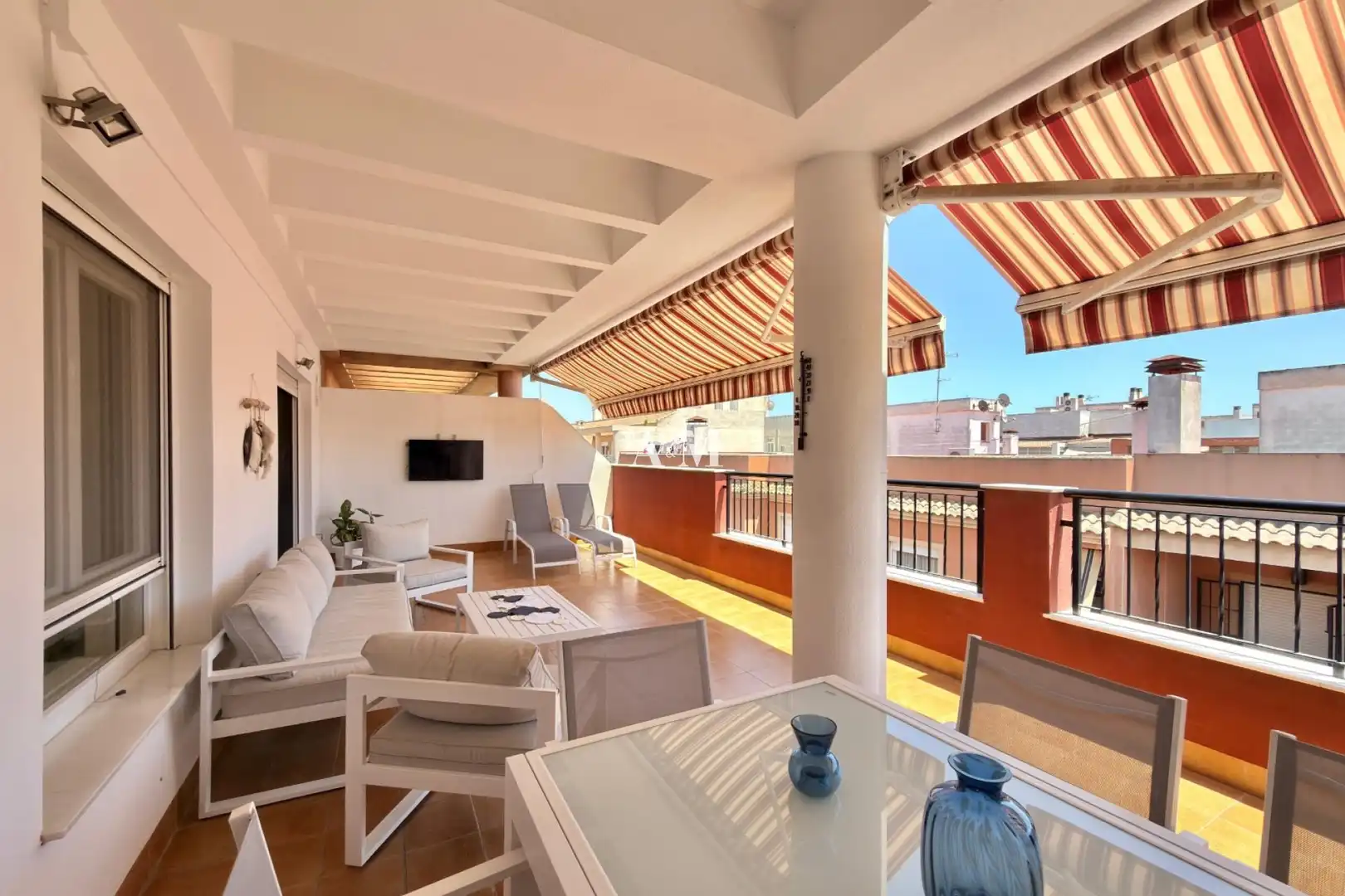 Terraza de Ático de alquiler en Almoradí con Terraza, Amueblado y Horno