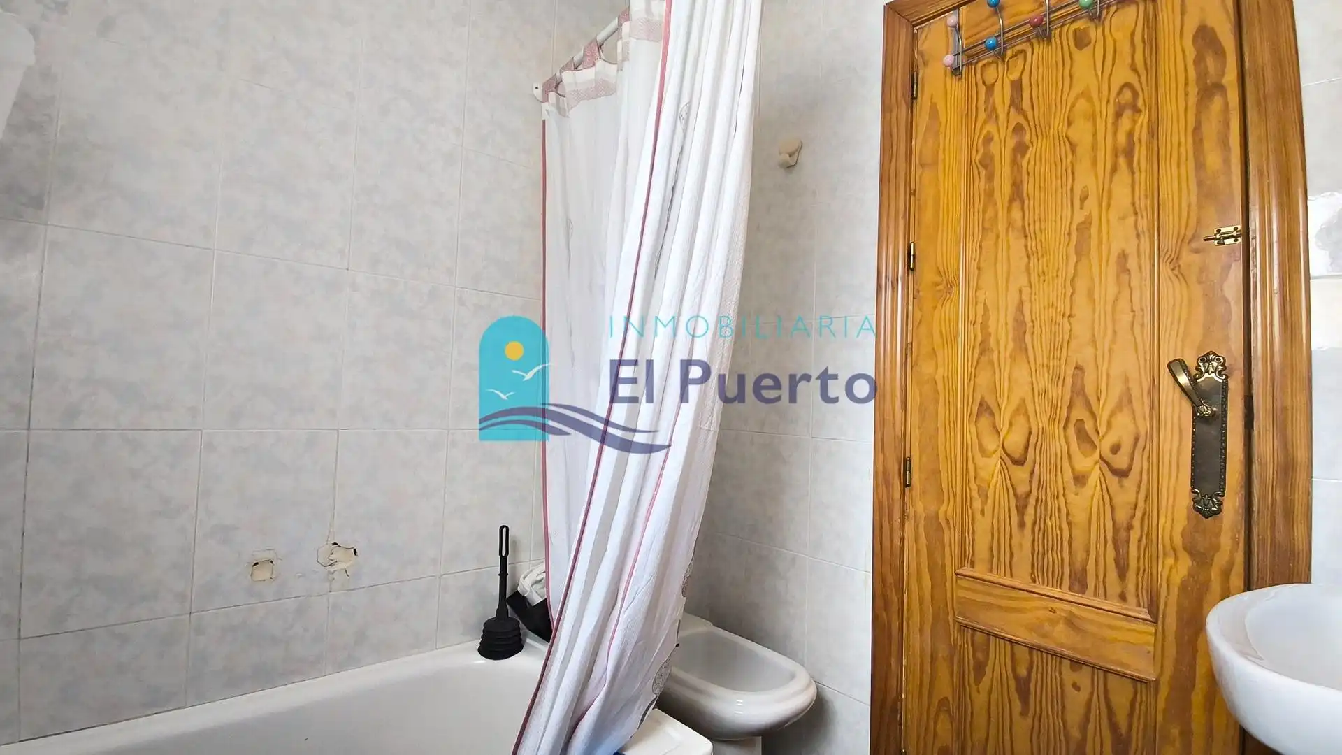 Baño de Casa o chalet en venta en Mazarrón con Jardín privado, Terraza y Amueblado