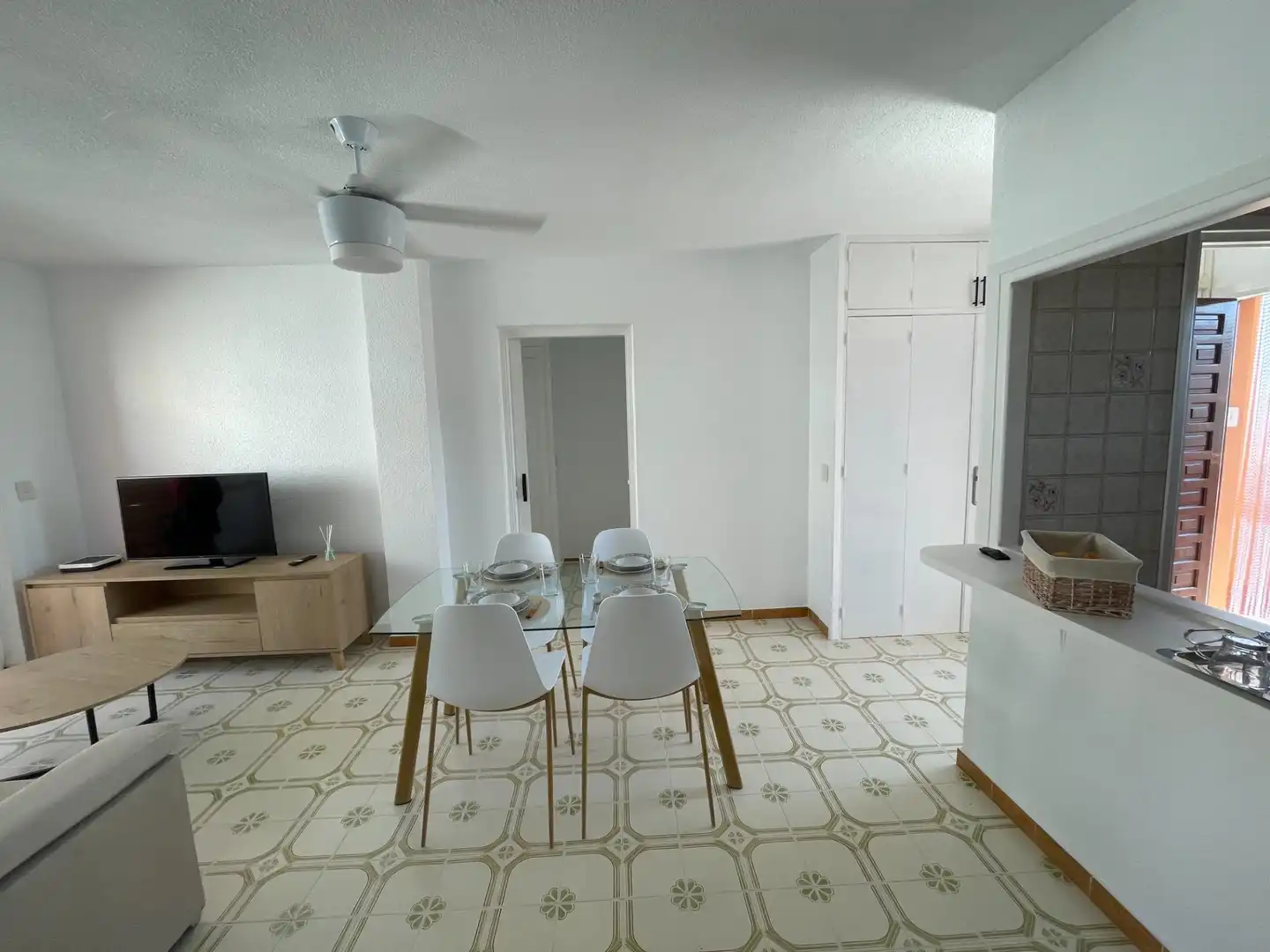 Comedor de Apartamento de alquiler en Águilas con Balcón