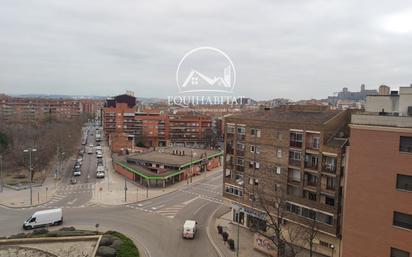 Vista exterior de Àtic en venda en  Lleida Capital amb Aire condicionat, Terrassa i Moblat