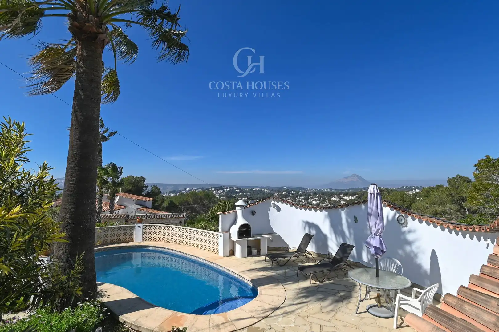 Exterior view of Houses for sale in Jávea / Xàbia  with Air Conditioner, Heating and Private garden
