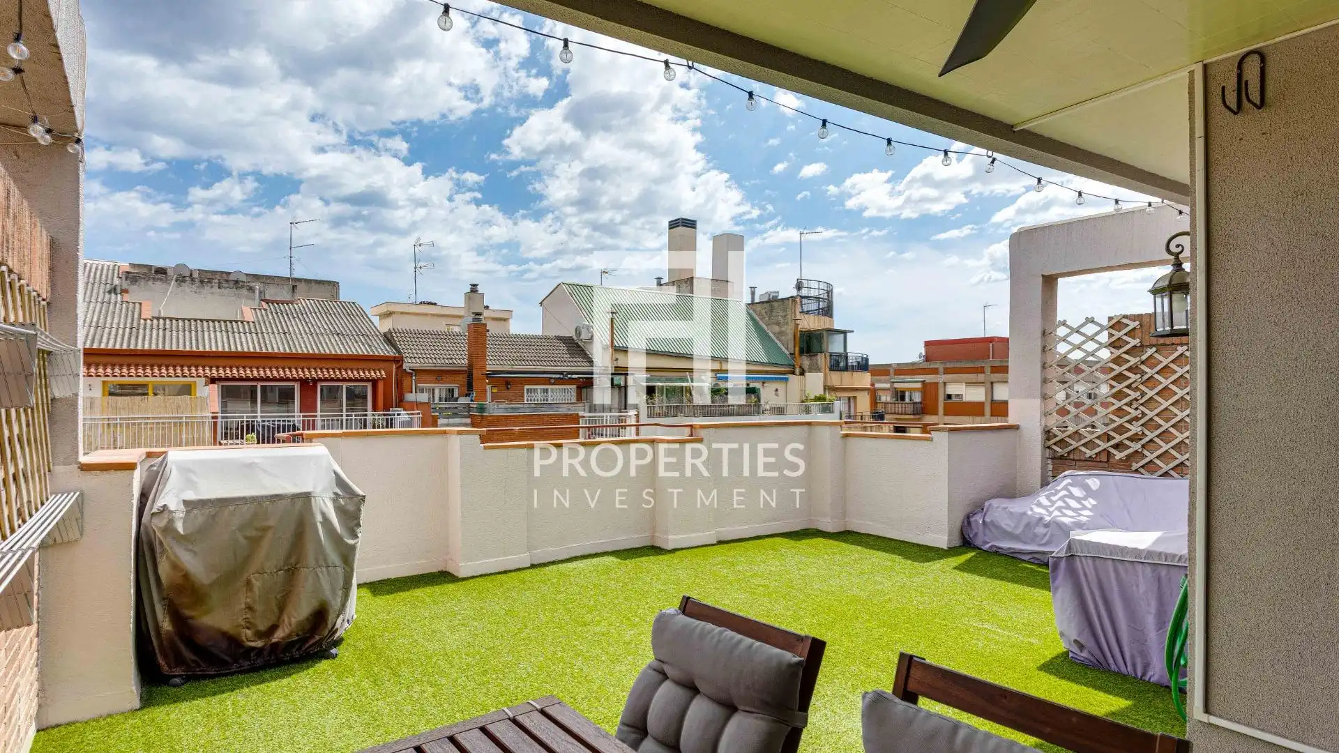Terrace of Attic for sale in  Barcelona Capital  with Air Conditioner, Parquet flooring and Terrace