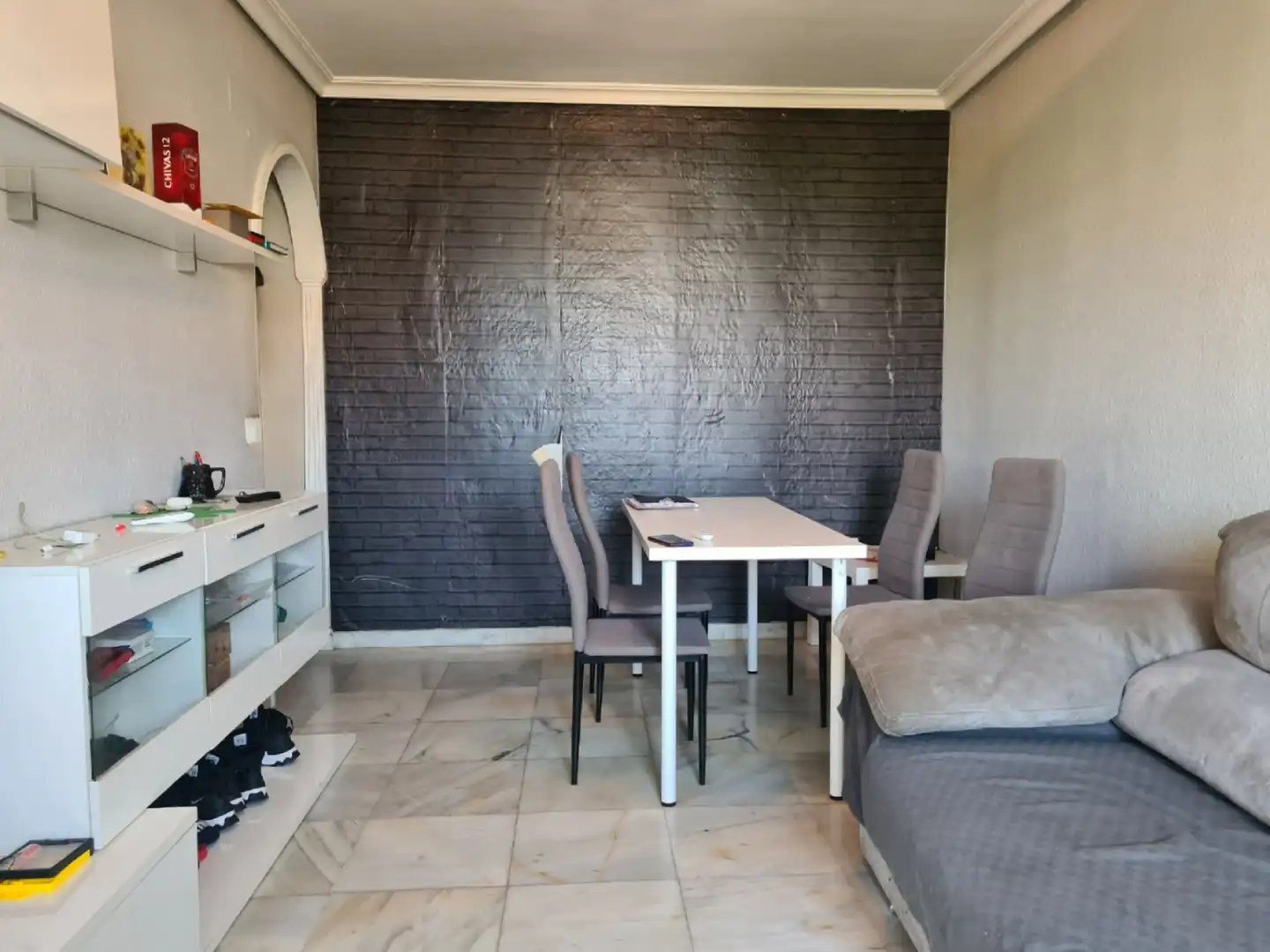 Dining room of Flat for sale in Sevilla  with Air Conditioner, Terrace and Balcony