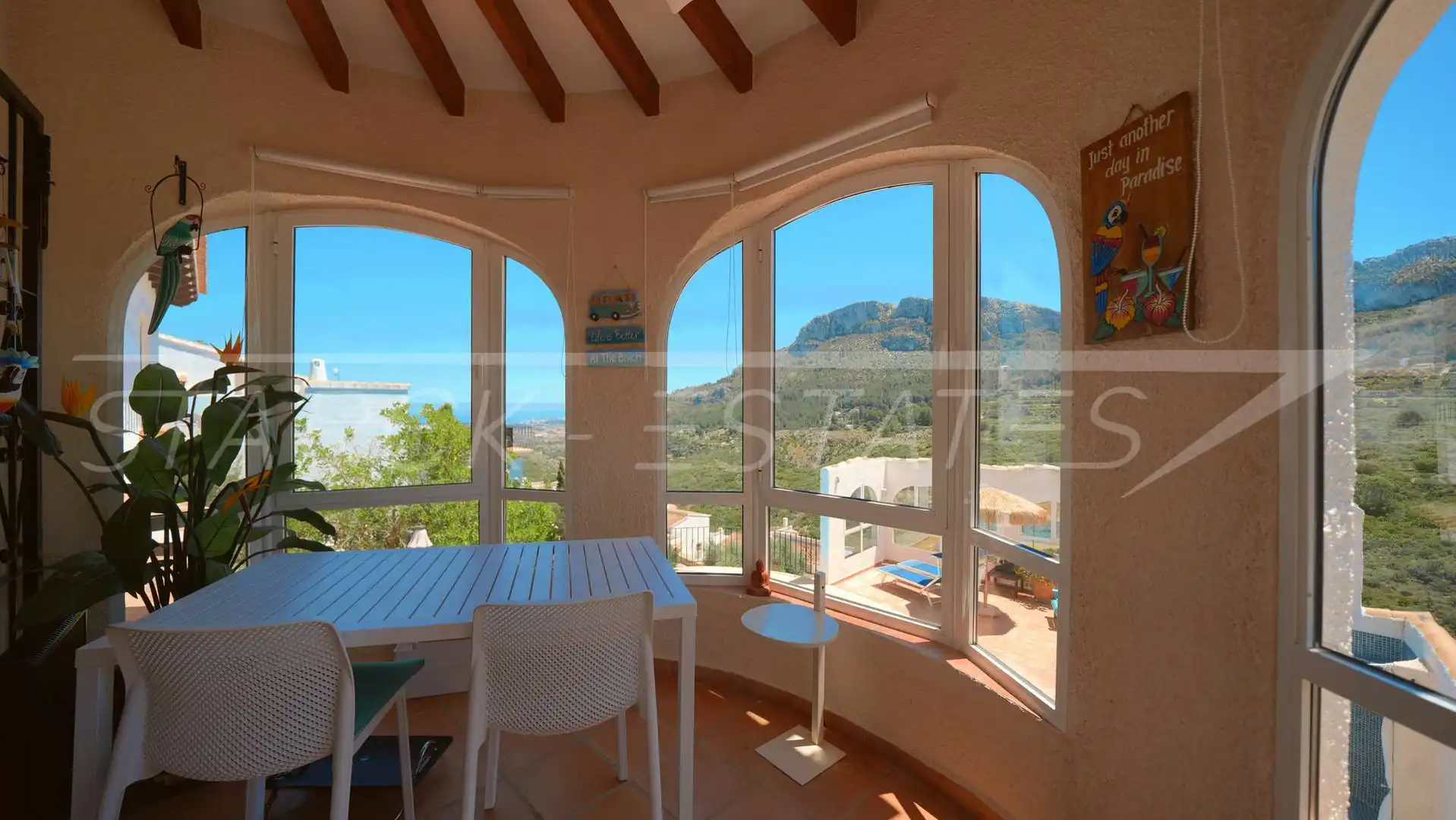 Vista exterior de Casa o chalet en venta en La Vall d'Ebo con Aire acondicionado, Jardín privado y Piscina