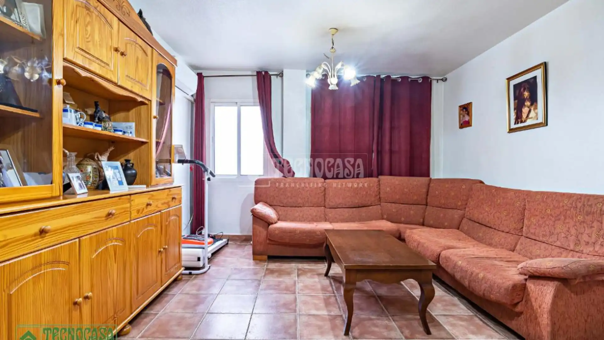 Living room of Flat for sale in Cártama  with Air Conditioner, Terrace and Balcony