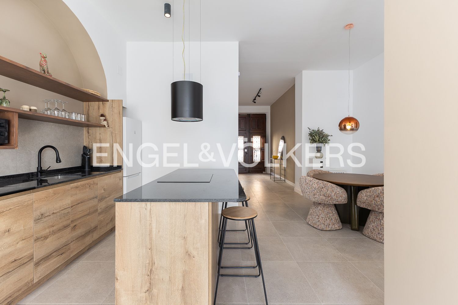 Küche von Country house zur Miete in  Valencia Capital mit Klimaanlage, Heizung und Terrasse