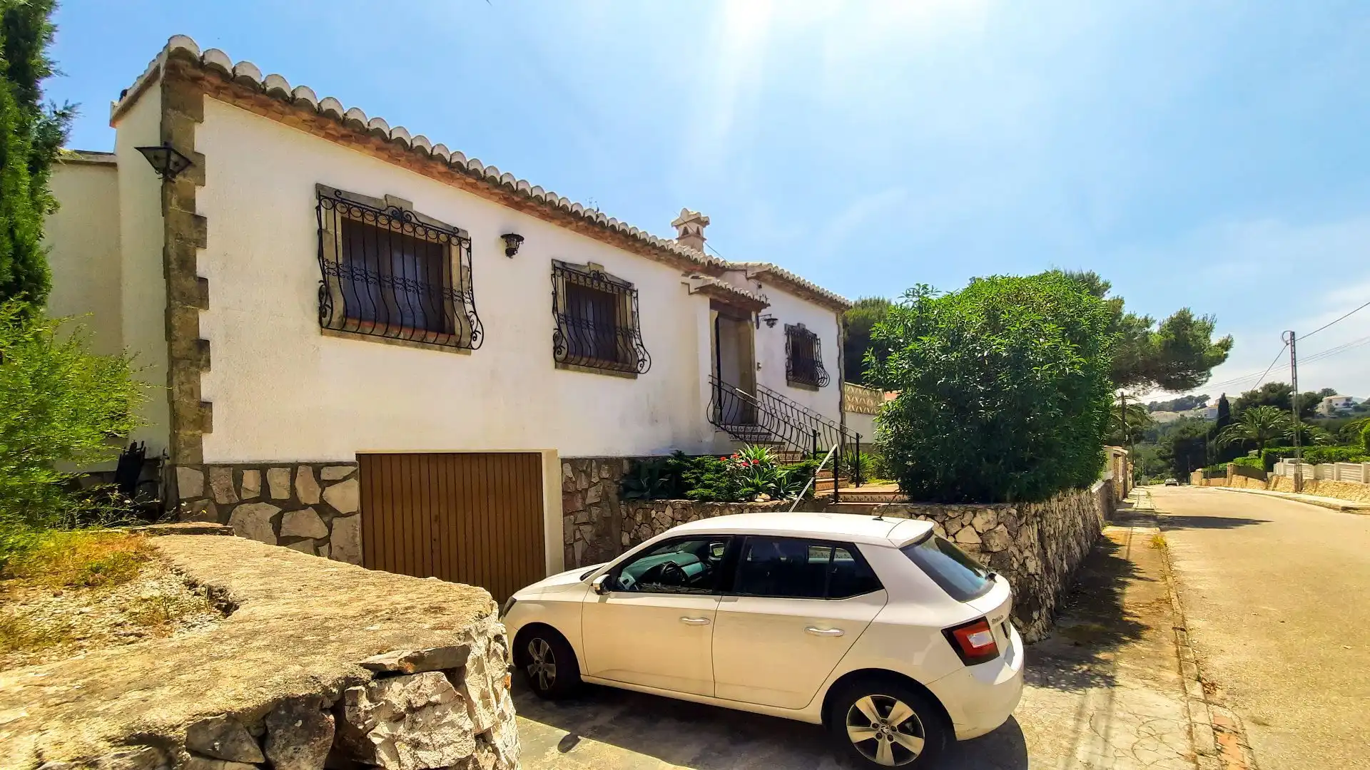 Exterior view of Houses for sale in Jávea / Xàbia  with Air Conditioner