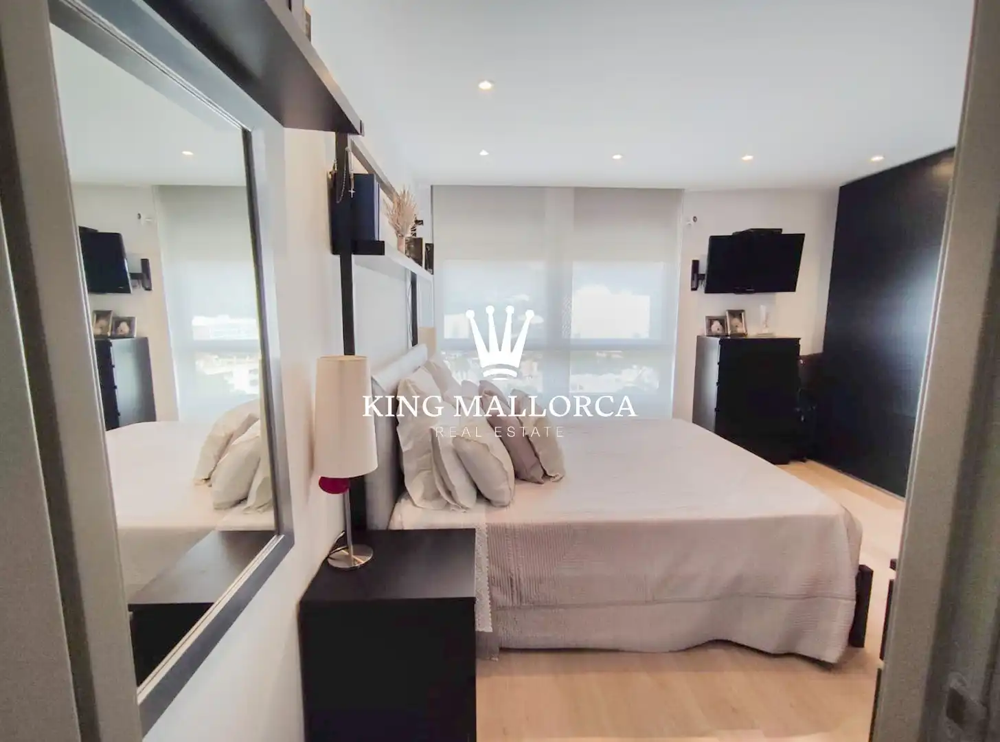 Schlafzimmer von Wohnungen zum Verkauf in Calvià mit Klimaanlage, Heizung und Terrasse