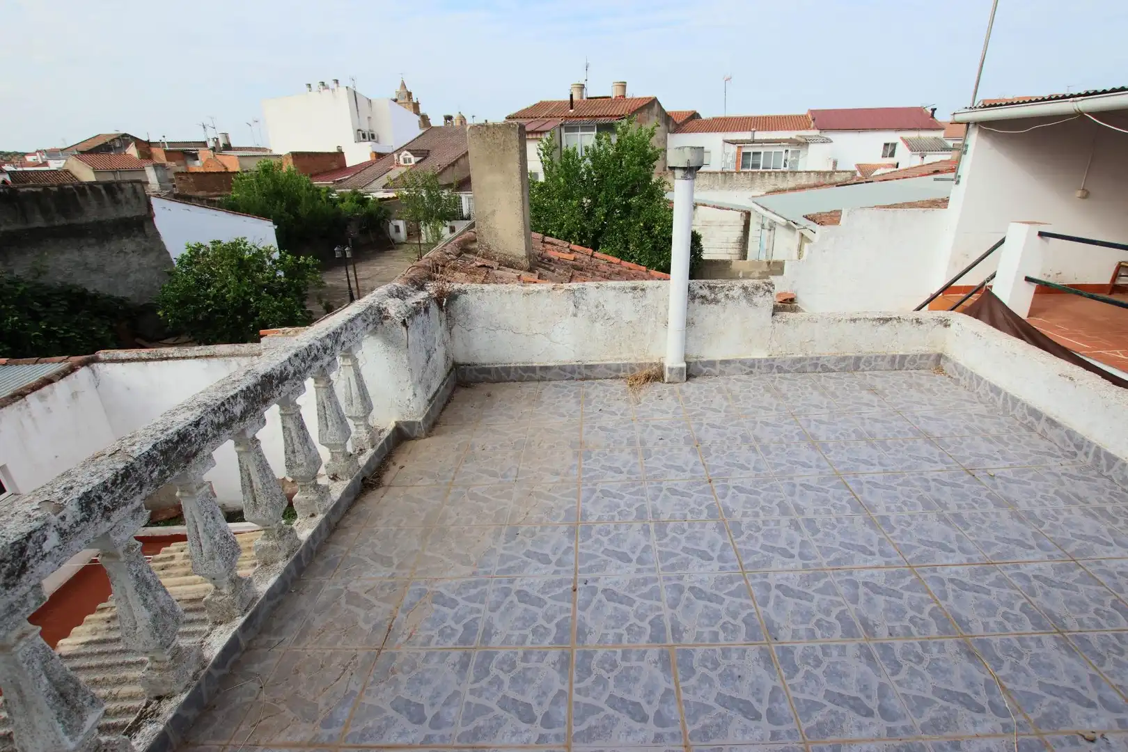 Terrassa de Casa o xalet en venda en La Nava de Santiago  amb Traster