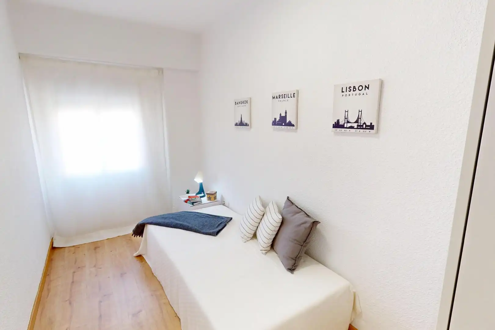 Schlafzimmer von Wohnung zum Verkauf in Valencia mit Balkon