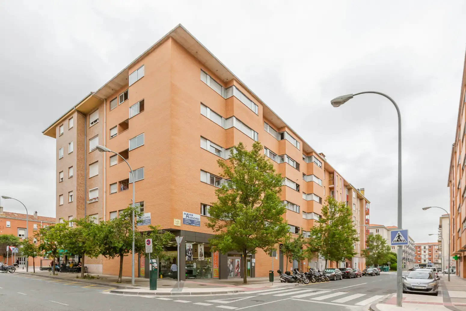 Exterior view of Flat for sale in  Pamplona / Iruña  with Heating, Terrace and Storage room