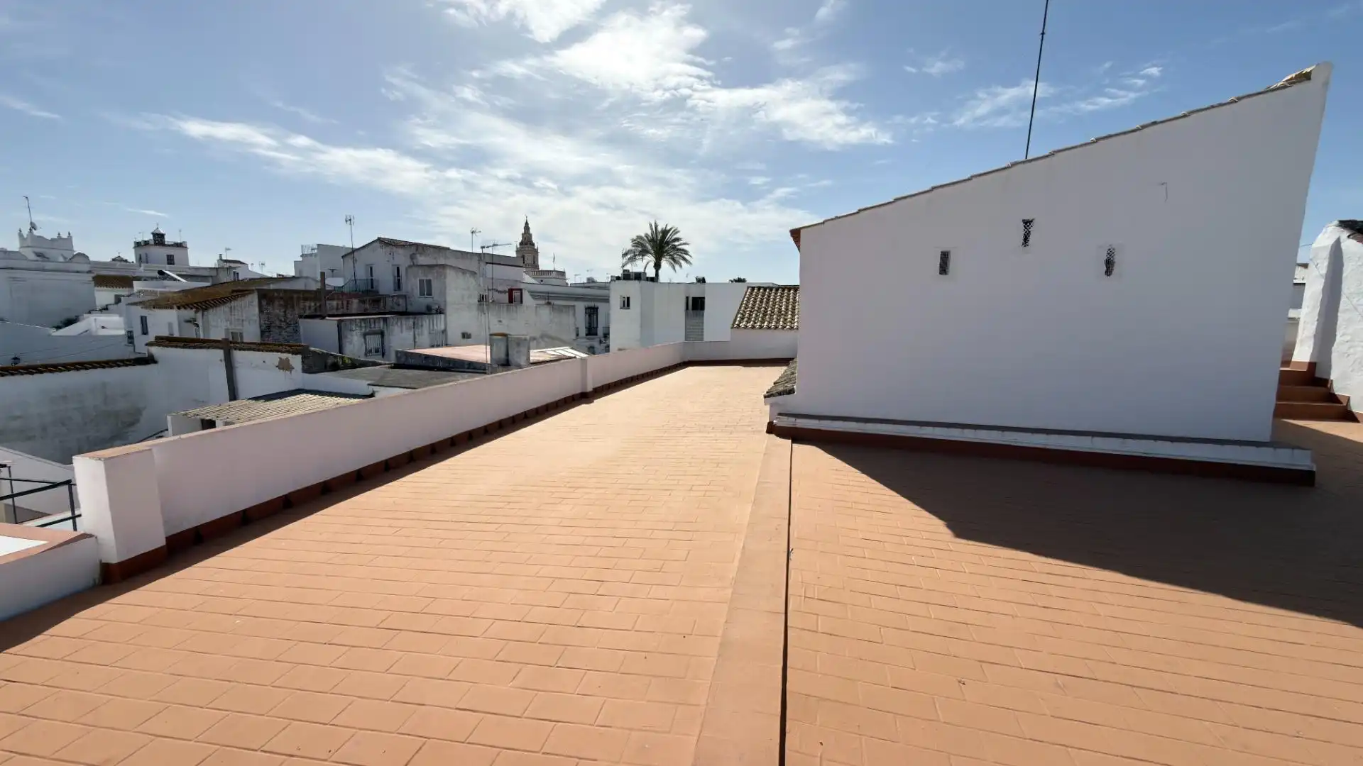 Vista exterior de Casa o chalet en venta en Moguer con Terraza y Balcón