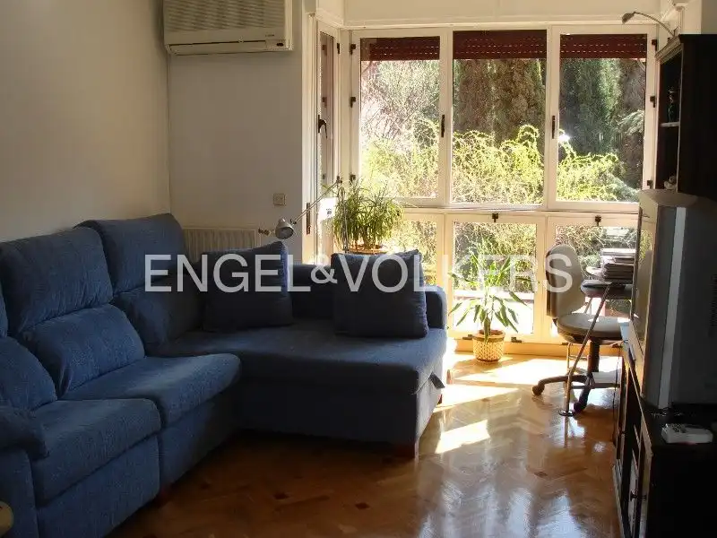 Sala de estar de Piso en venta en Madrid con Aire acondicionado, Calefacción y Jardín privado