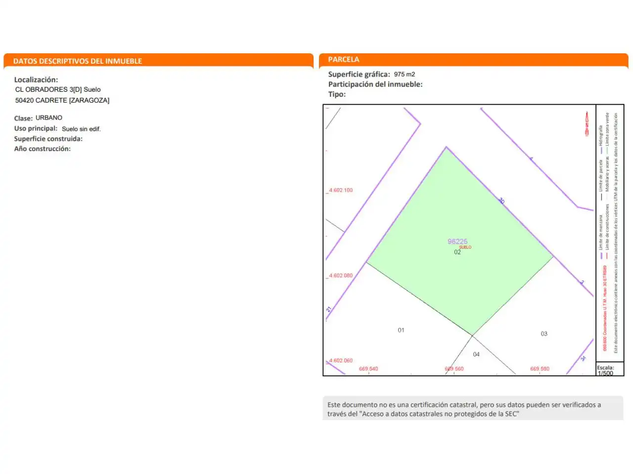 Wohnbaugrundstück zum Verkauf in Calle Obradores 3, imagen 4