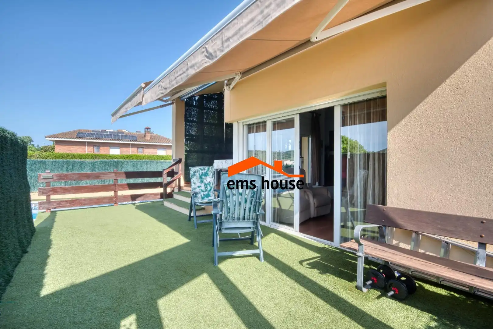 Terrassa de Casa o xalet en venda en Calonge i Sant Antoni amb Calefacció, Terrassa i Piscina
