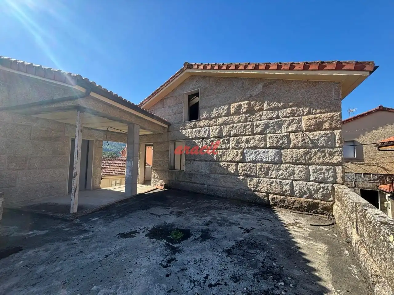 Vista exterior de Casa o xalet en venda en Ourense Capital  amb Calefacció, Jardí privat i Terrassa