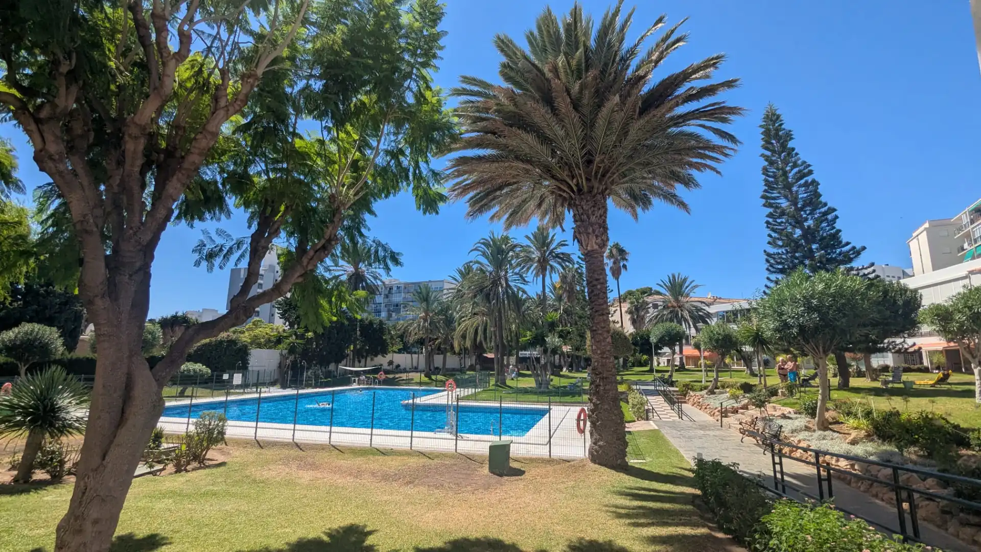 Piscina de Apartamento de alquiler en Solymar