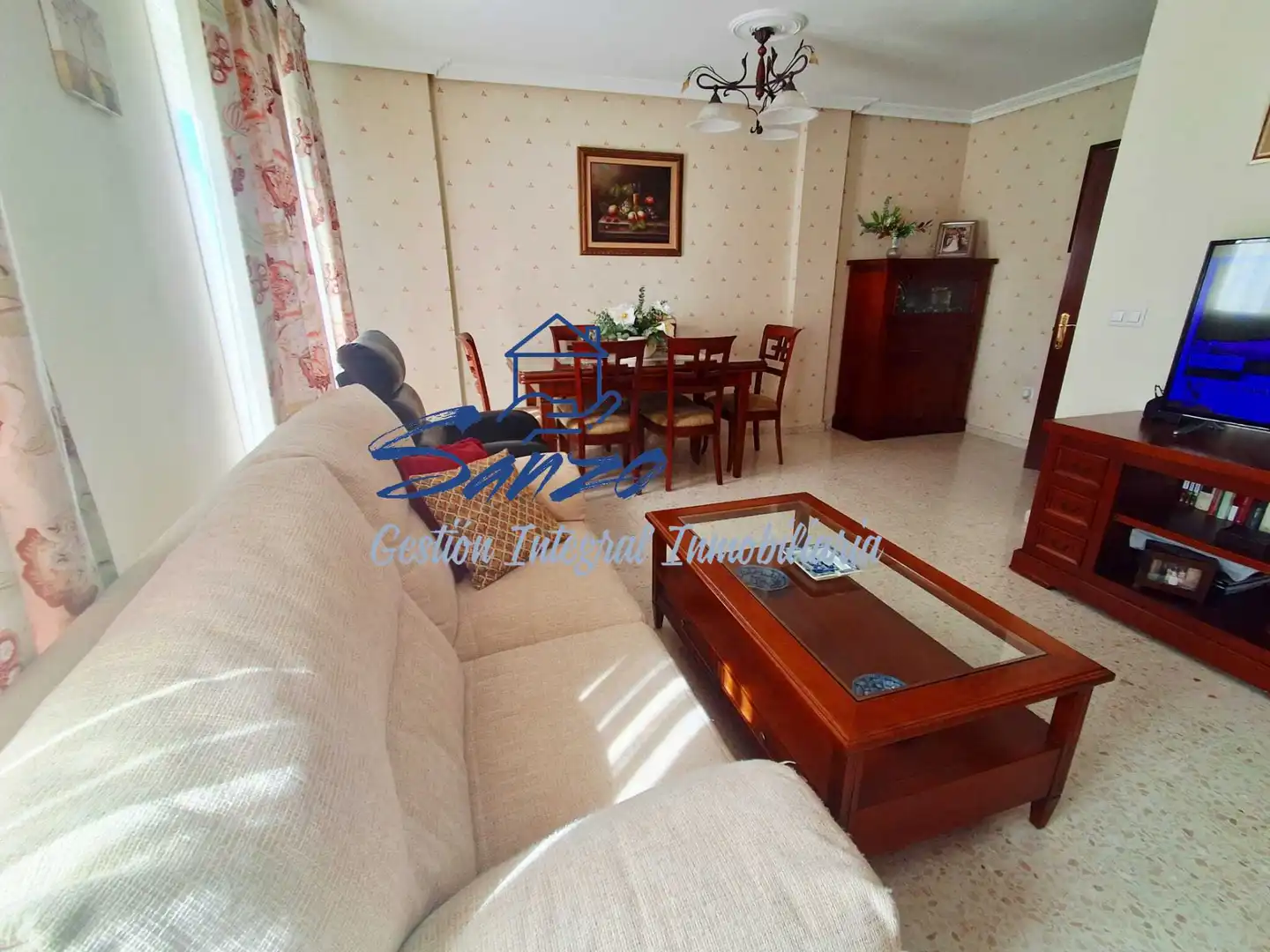 Sala de estar de Casa o chalet en venta en Antequera con Aire acondicionado y Amueblado